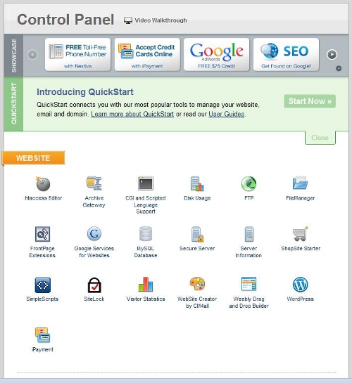 iPage Control Panel