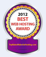 2012 Web Hosting Award